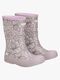 Viking Indie Print Gummistövlar, Dusty Pink/Cream