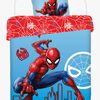 Marvel Spider-Man Bäddset 140x200, Blå