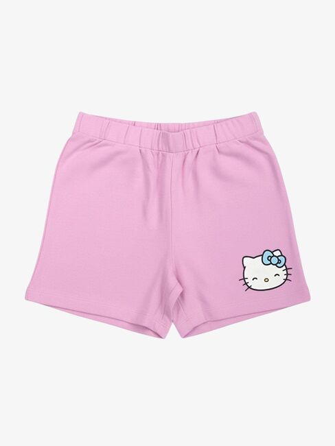Hello Kitty T-shirt & Shorts Set, Ljusrosa