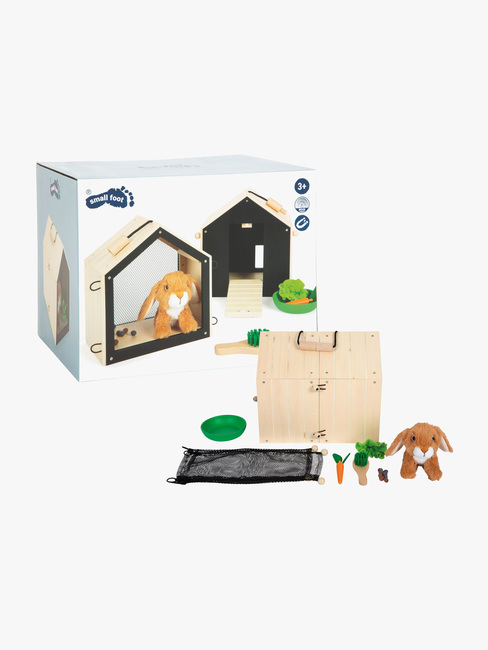 Small Foot Lekset Kanin med Bur & Hage