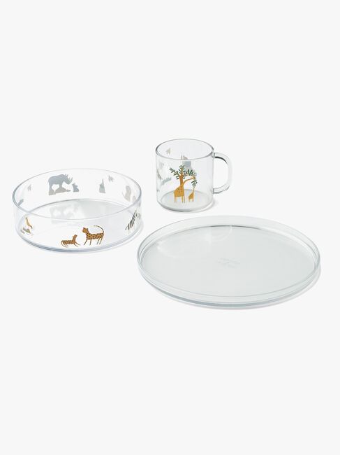 LIEWOOD Siva Tritan  Mönstrat Matset, All Together/Sandy