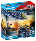 Playmobil 70781 City Action Polisen Fallskärm med Amfibiefordon