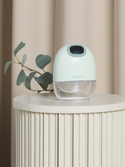 Beemoo CARE Wearable Slim Elektrisk Bröstpump Singel, Soft Green