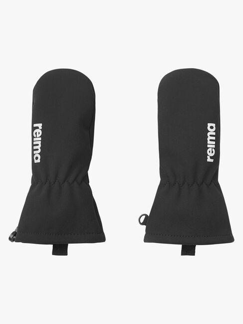 Reima Osaten Softshellvantar, Svart