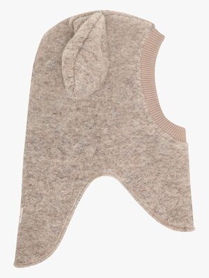 HUTTEliHUT Ullbalaklava Med Öron, Camel Melange