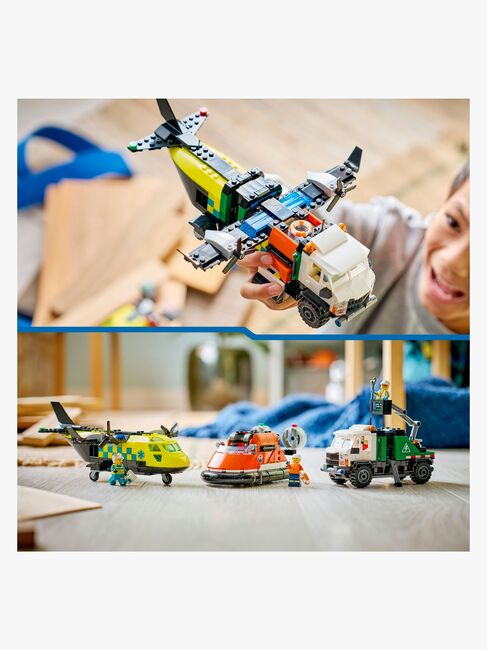LEGO City 60505 Flygplan, servicebil och svävare