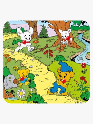 Egmont Kärnan Bamse Knoppussel Bamse i Skogen 4 Bitar