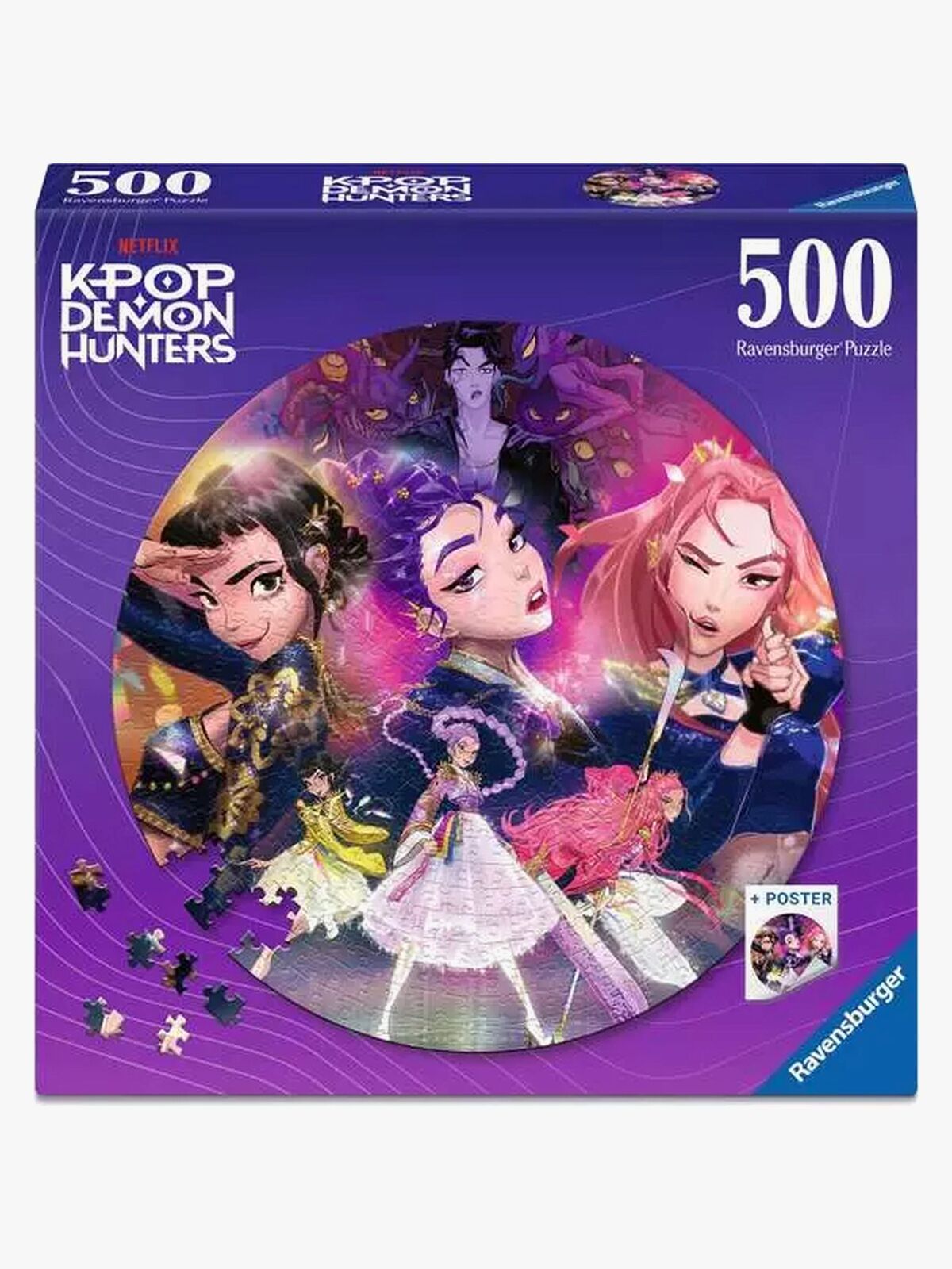 Ravensburger K-Pop Demon Hunters Pussel 500 Bitar