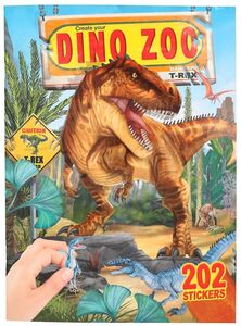 DinoWorld Zoo Pysselbok