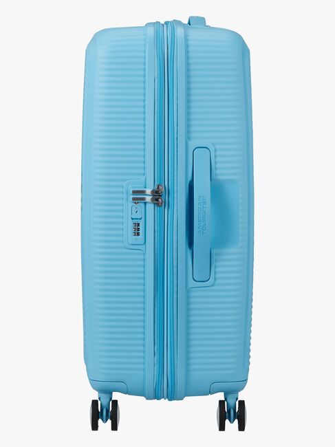 American Tourister Soundbox Spinner Resväska 71,5-81L, Blueberry Fizz
