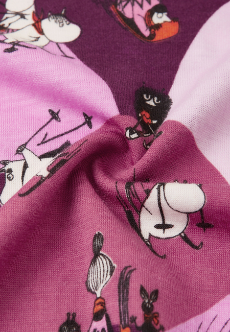 Reima Mumin Trivsam Underställ Ullmix, Rose Pink