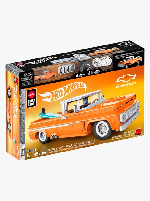 Mattel Brick Shop Hot Wheels Elite Series Brick Shop Hot Wheels Byggset Custom ’62 Chevy Pickup 858 Delar