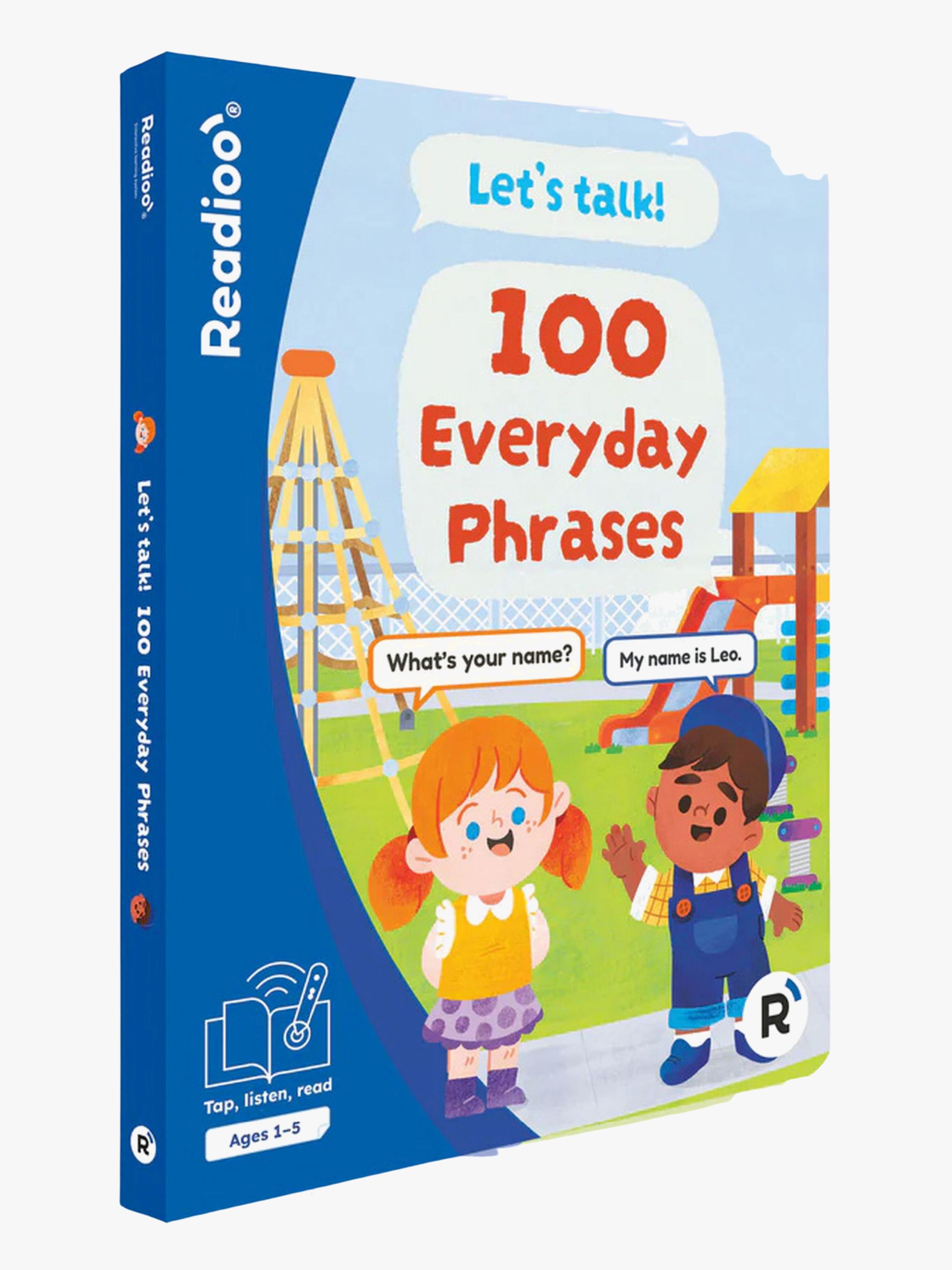 Readioo Interaktiv Bok Let's Talk! 100 Everyday Phrases