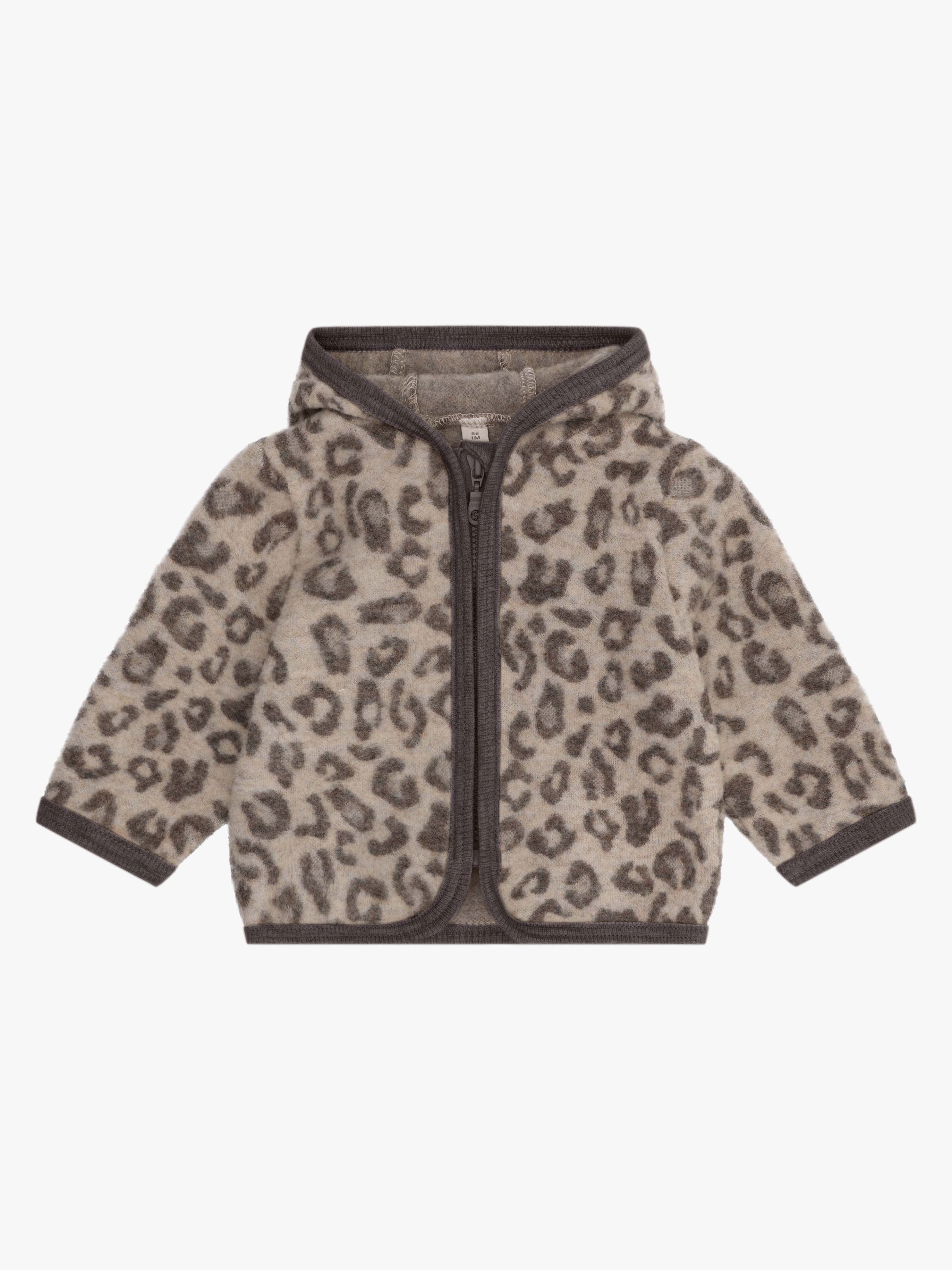 HUTTEliHUT Ullfleecejacka Merino, Camel Melange, 80