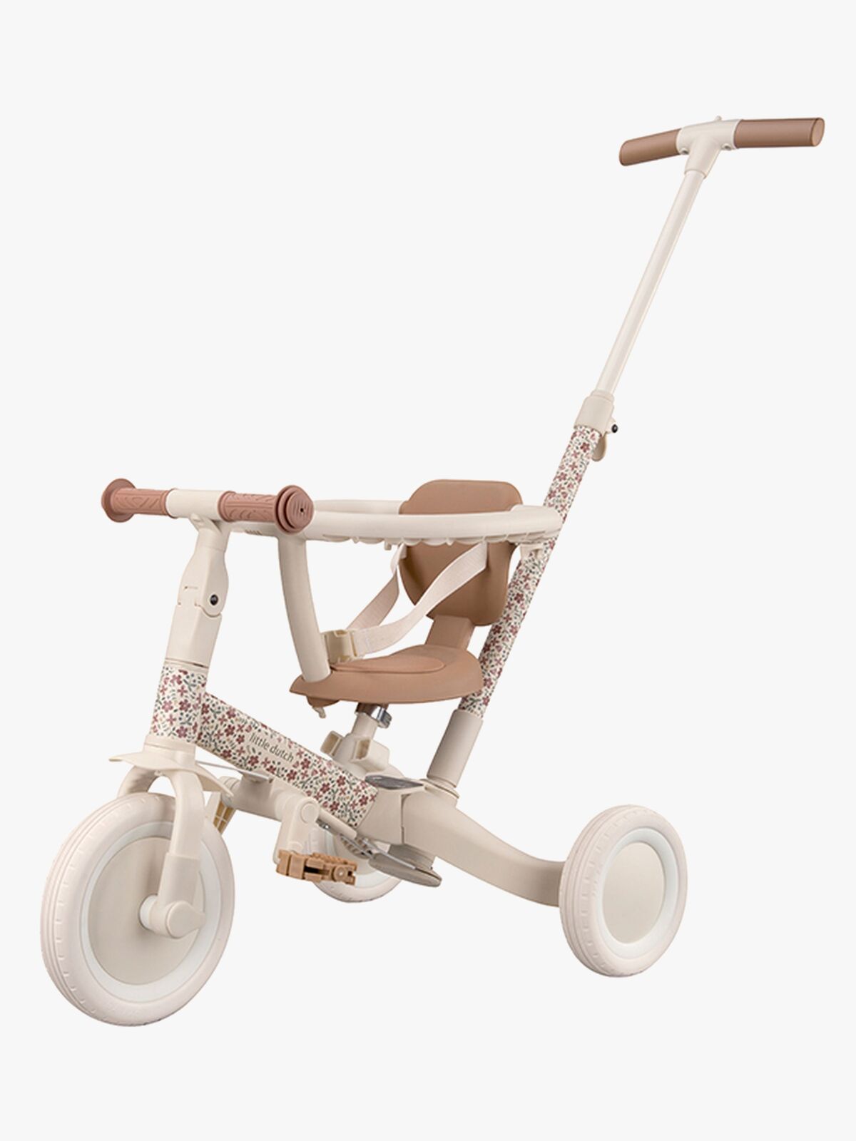 Little Dutch Trehjuling 4-in-1, Naturvit