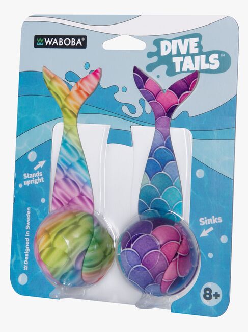 Waboba Dive Tails Dykleksak 2-Pack, Blandad