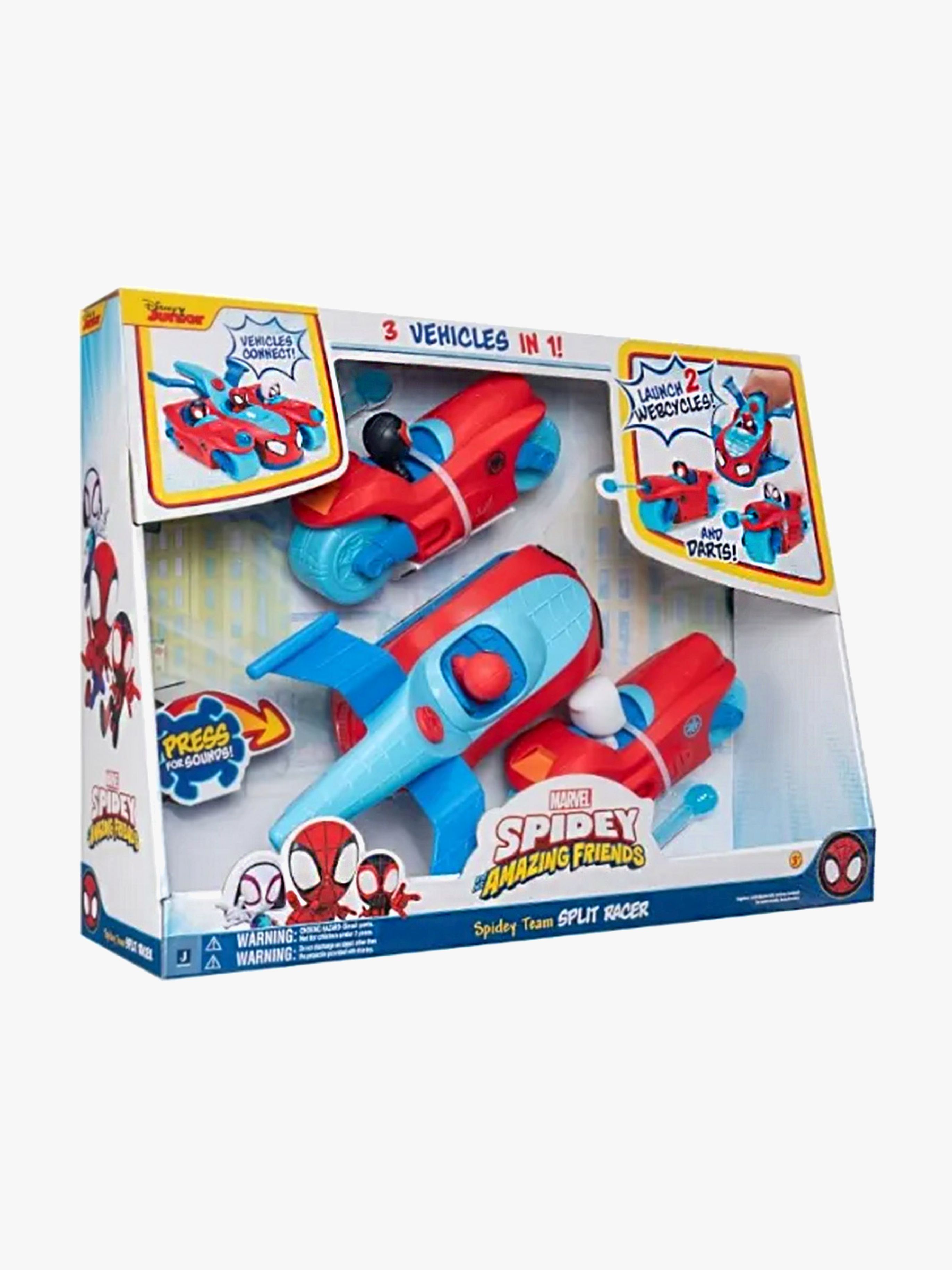 Spidey and His Amazing Friends Team Split Racer Set