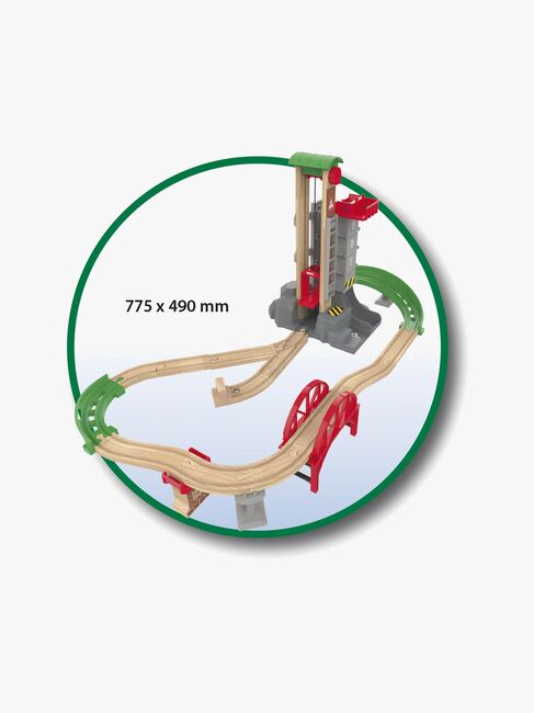 BRIO 33887 Lager Lyft och Lasta