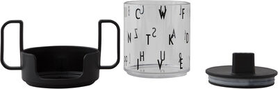 Design Letters Grow With Your Cup Tritan, Svart