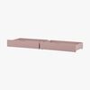Hoppekids Sänglåda 2 pack, Pale Rose