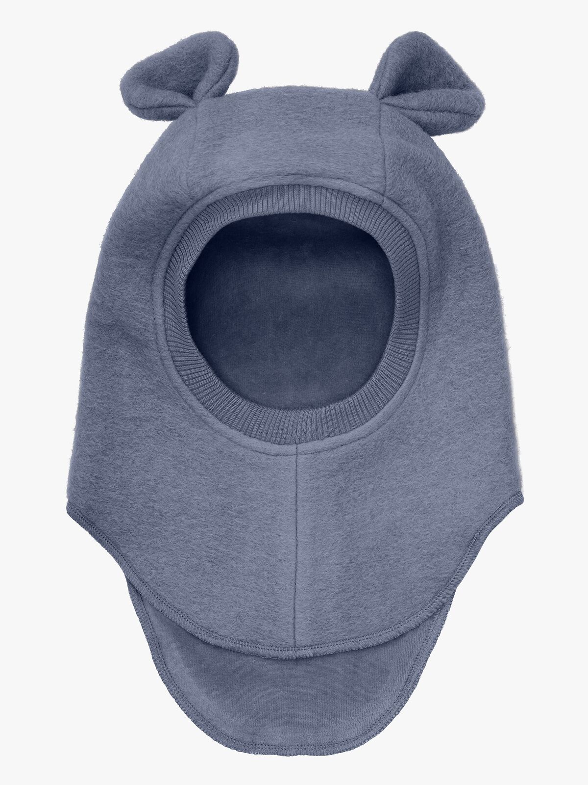 Huttelihut Balaklava Merinoull med Öron, Folkstone Gray