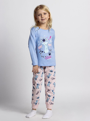 Disney Stitch Schlafanzug Set, Blau