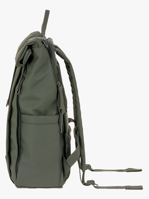 Lässig Rolltop Skötväska Ryggsäck, Olive