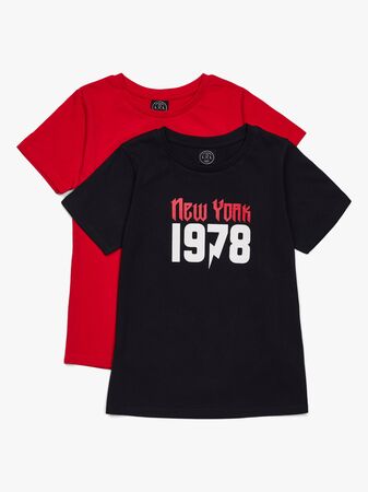 Luca & Lola Olivia Topp 2-pack, Black