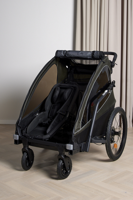 Beemoo Activity Sport Newborn Set Spädbarnsinlägg, Black
