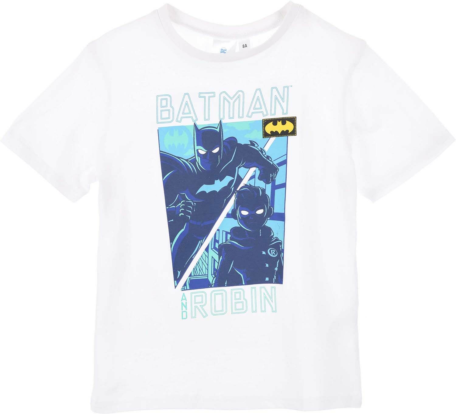 Batman T-shirt White 10 år
