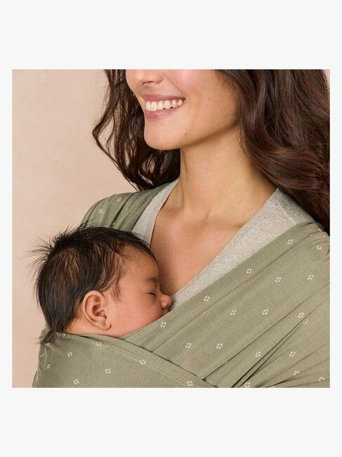 Ergobaby Aura Wrap Knit Bärsjal, Olive Diamonds
