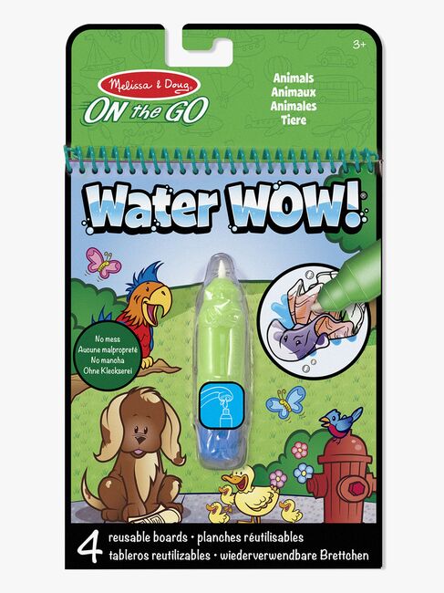 Melissa & Doug Water Wow! Målarbok Djur