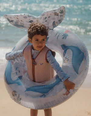 Little Dutch Ocean World Simväst, Blue