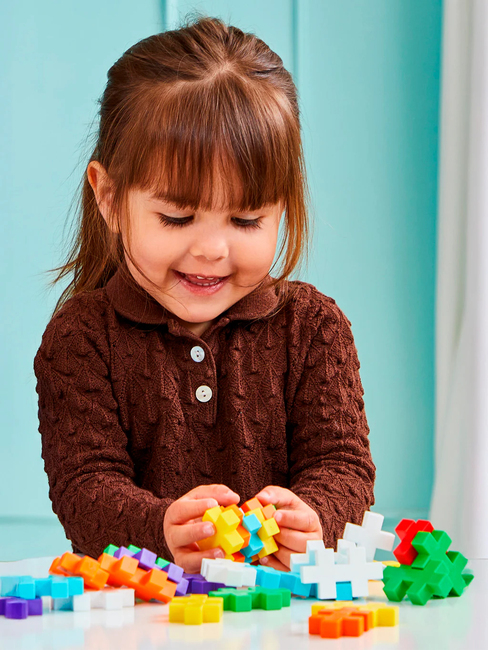 Plus-Plus BIG Byggset Rainbow Mix 100 st