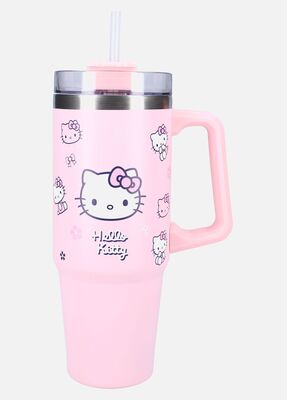 Hello Kitty Tumbler Juomapullo Bottled Bliss 900 ml, Vaaleanpunainen