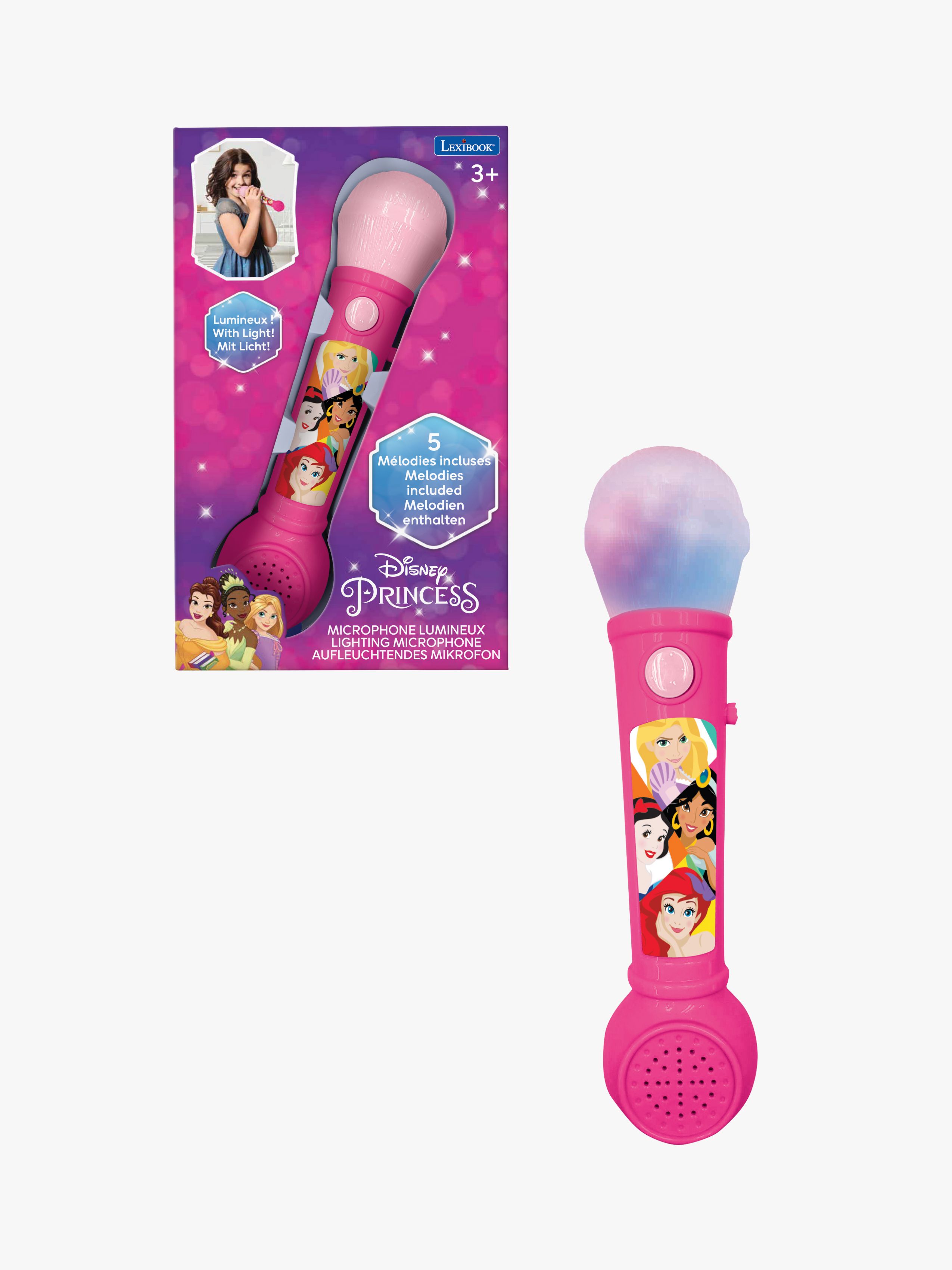 Disney Princess Mikrofon med Ljus