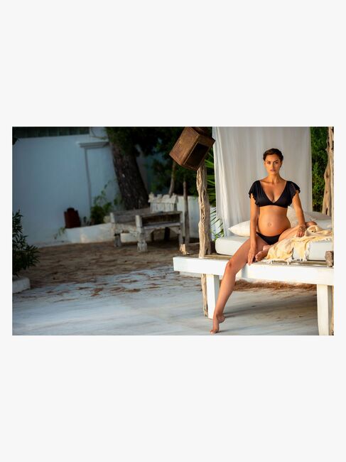 Cache Cœur BLOOM Gravidbikini, Black 