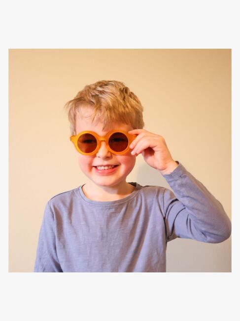 CarloBaby Solglasögon Stråla 2-pack 3-6 År, Grön/Gul
