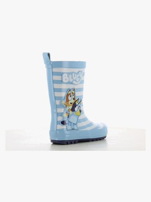 Bluey Gummistövlar, Blue/Off White