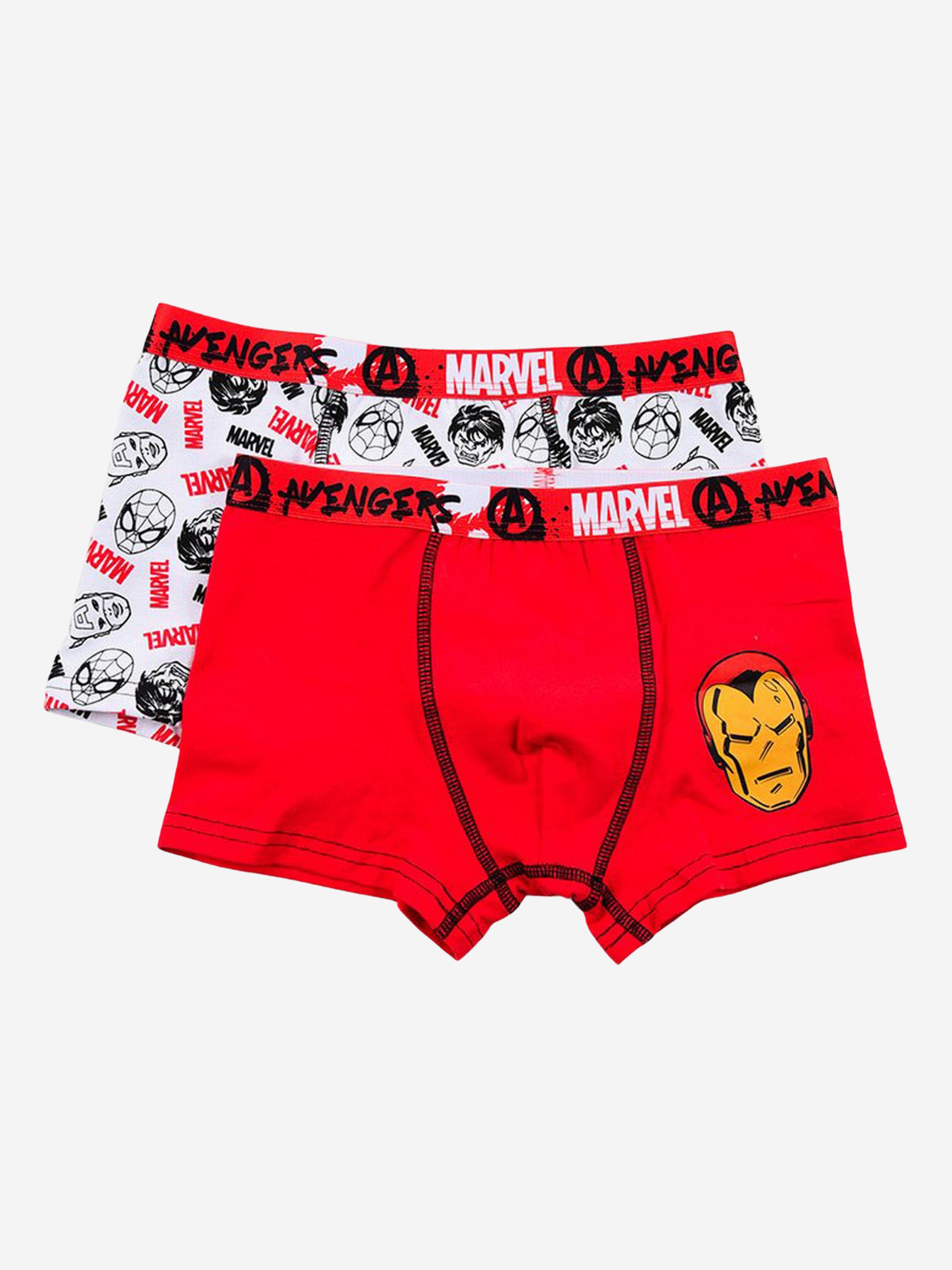 Marvel Avengers Boxer Kalsonger 2-Pack, Flerfärgad, 110-116