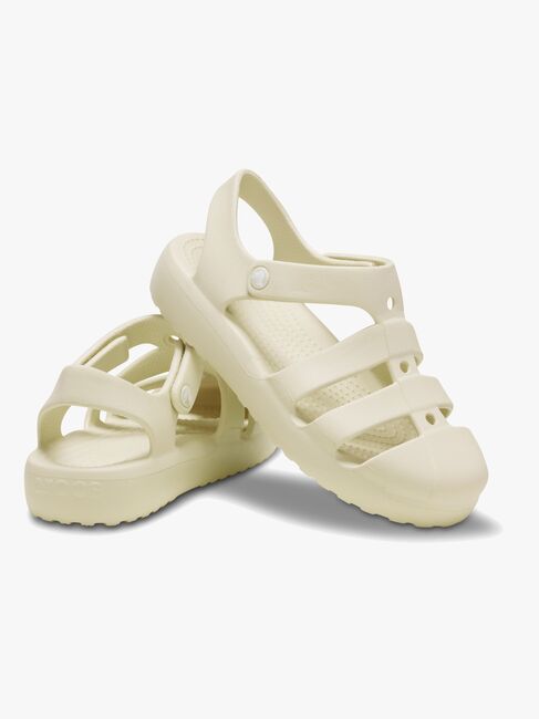 Crocs Classic Fisherman Kids Tofflor, Sandstone