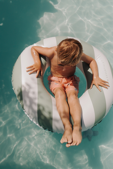 Swim Essentials Badring, Essence Green/White