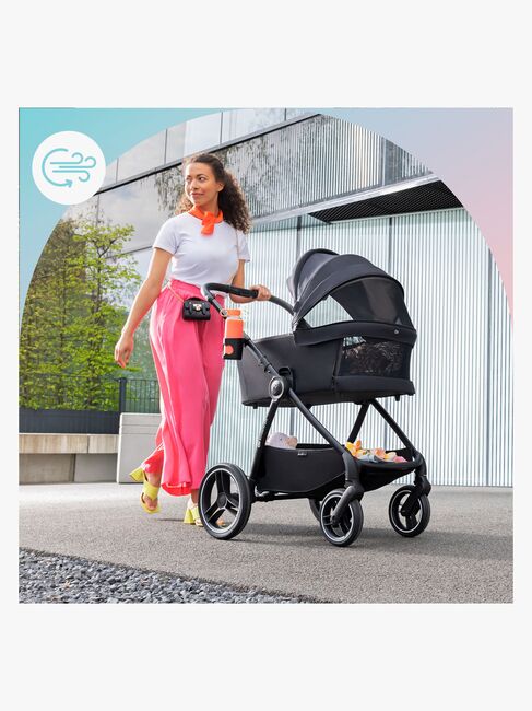 Kinderkraft NEA 2-in-1 Duovagn, Midnight Black