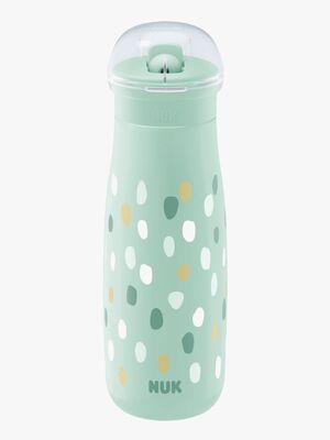 NUK Mini-Me Flip Flaska, Mint Dots