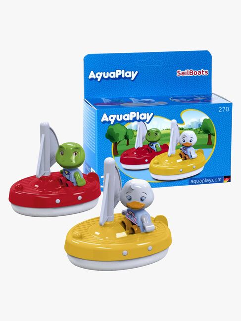 AquaPlay Badleksak 2 Båtar Med 2 Figurer