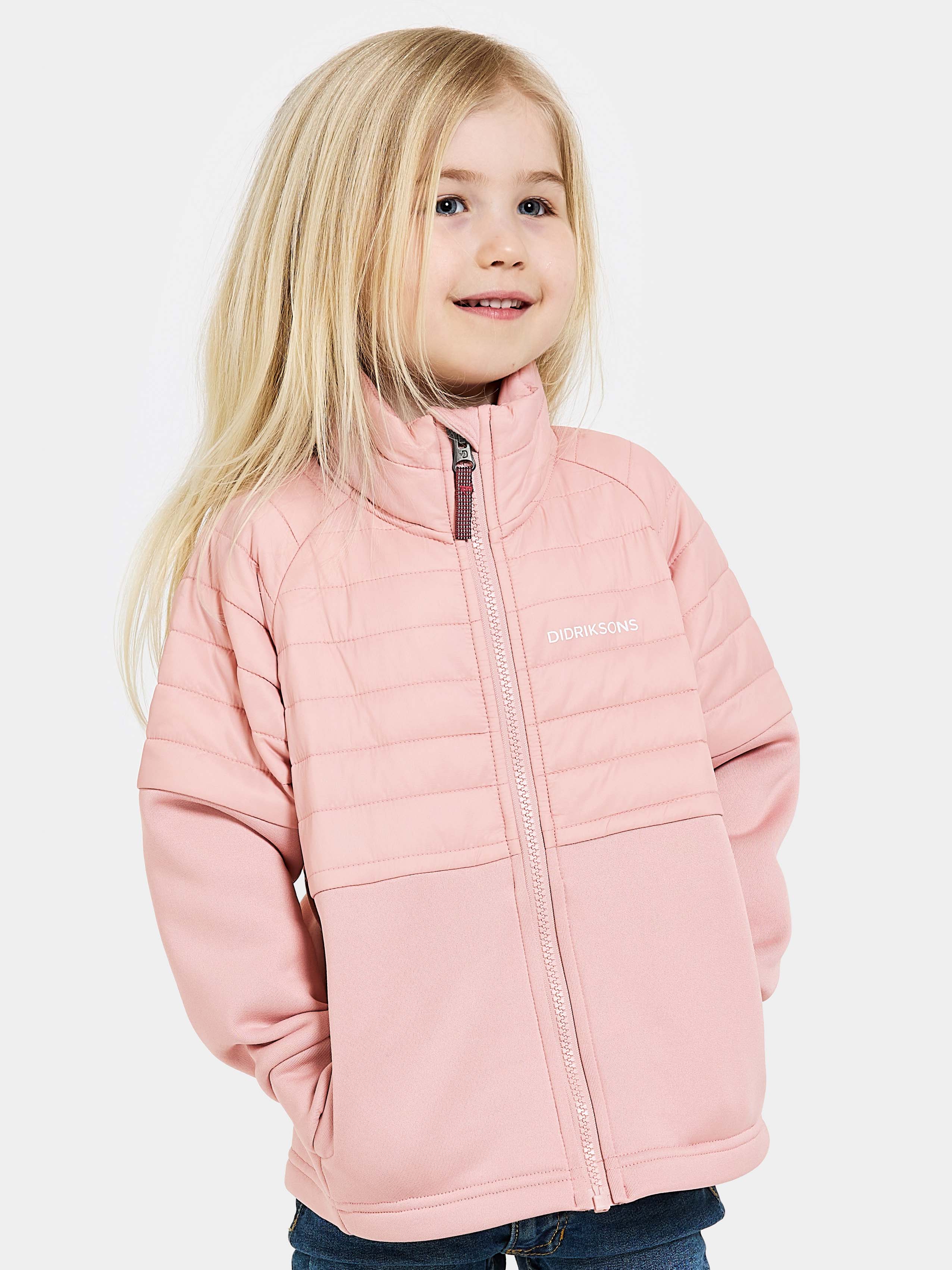 Didriksons Filur Hybridjacka Dusty Pink 120