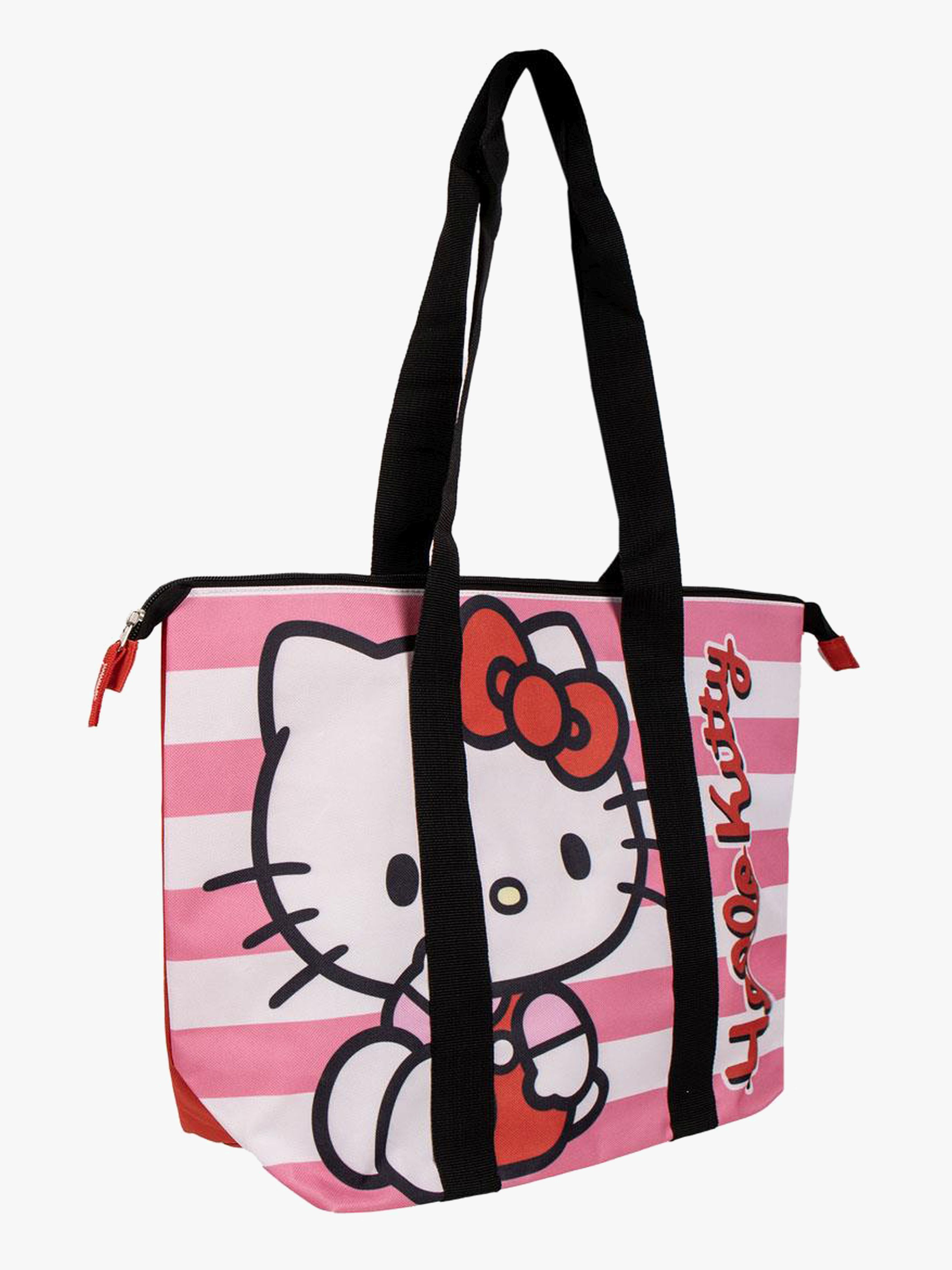 Hello Kitty Strandväska, Rosa/vit