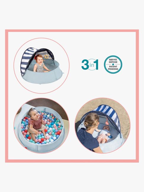 BabyMoov UV-Tält, Blue/White