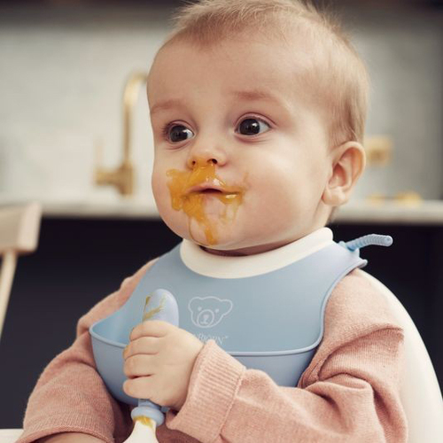 BabyBjörn Haklappsset, Blekblå