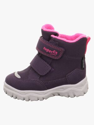 Superfit Husky1 Vinterkängor, Dark Purple/Pink